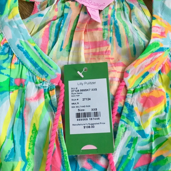 Lilly Pulitzer Roxi Top - Picture 3 of 3